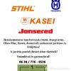 Benzinmotoros láncfűrészek (Stihl, Husqvarna, Oleo-mac, Kasei ) szakszerű javitása és felújitása